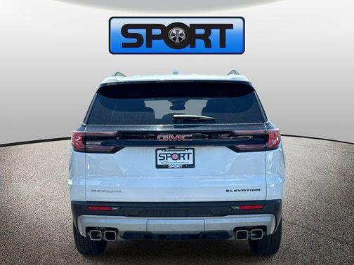 Summit White 2025 GMC Acadia FWD Elevation