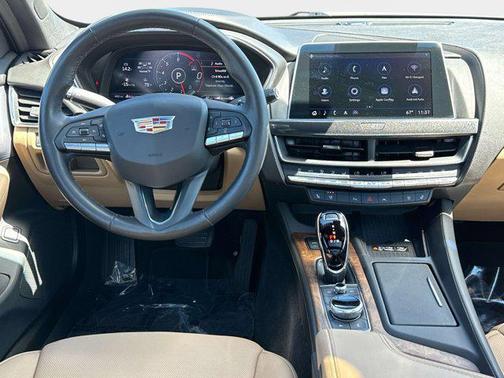 Crystal White Tricoat 2024 Cadillac CT5 Premium Luxury