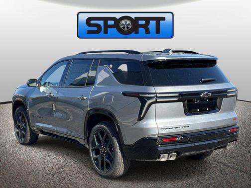 Sterling Gray Metallic 2026 Chevrolet Traverse RS