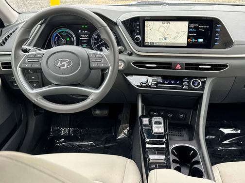Curated Silver 2023 Hyundai SONATA Hybrid SE