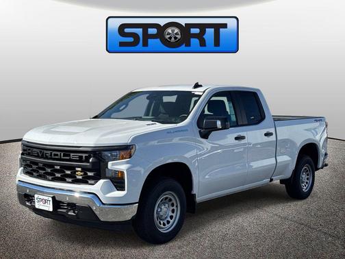 Summit White 2026 Chevrolet Silverado 1500 WT
