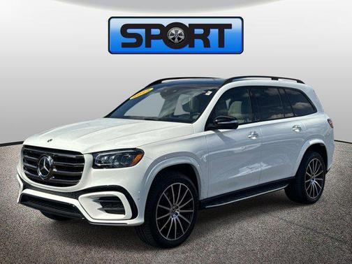 Polar White 2025 Mercedes-Benz GLS 580 4MATIC