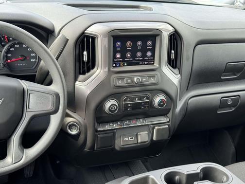Summit White 2023 Chevrolet Silverado 1500 Custom