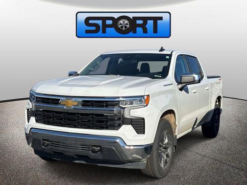 Summit White 2023 Chevrolet Silverado 1500 LT