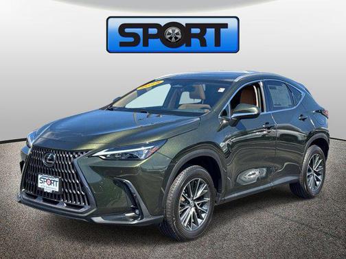 Nori Green Pearl 2025 Lexus NX 250 Premium