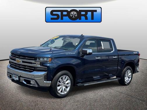 Northsky Blue Metallic 2019 Chevrolet Silverado 1500 LTZ