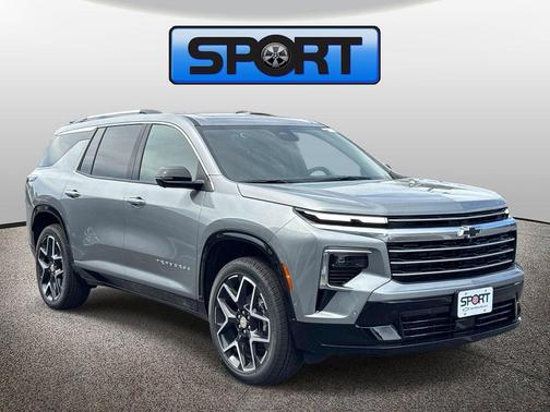 Sterling Gray Metallic 2026 Chevrolet Traverse High Country