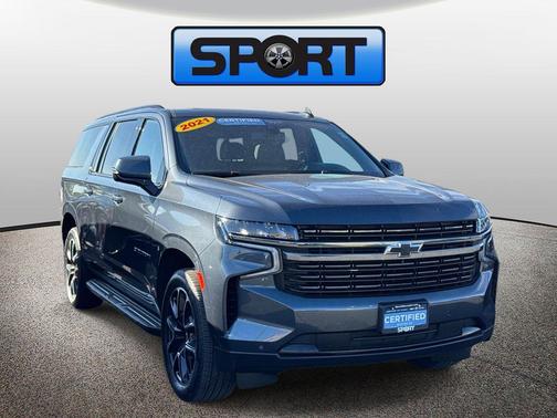 Shadow Gray Metallic 2021 Chevrolet Suburban RST