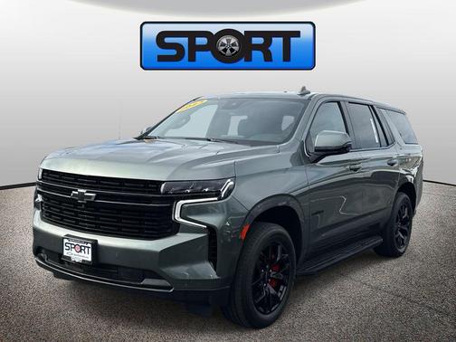 Silver Sage Metallic 2023 Chevrolet Tahoe 4WD RST