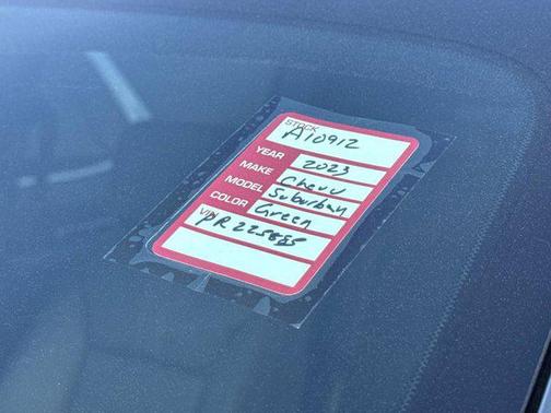 Silver Sage Metallic 2023 Chevrolet Suburban RST