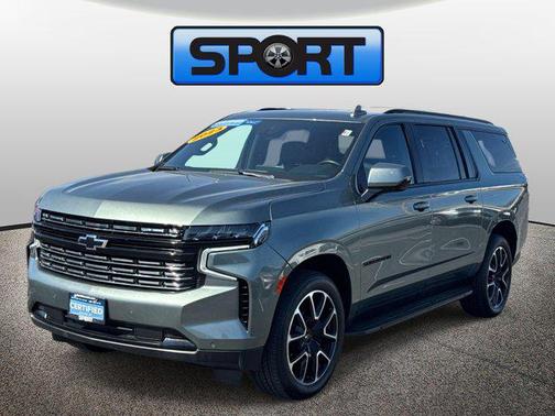 Silver Sage Metallic 2023 Chevrolet Suburban RST