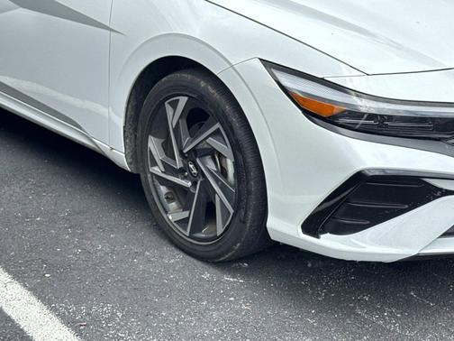 Serenity White 2025 Hyundai ELANTRA SEL