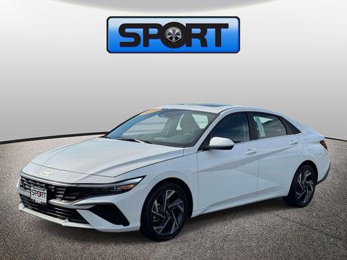 Serenity White 2025 Hyundai ELANTRA SEL
