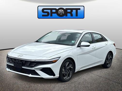 Serenity White 2025 Hyundai ELANTRA SEL