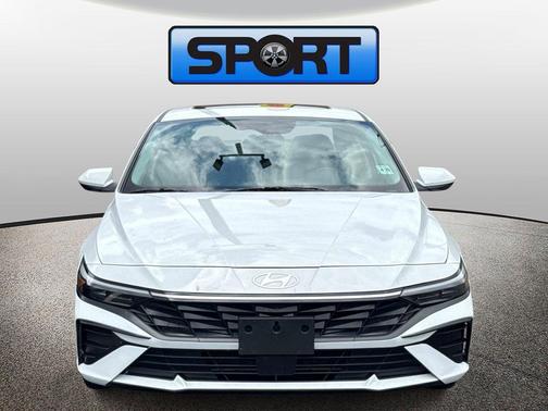 Serenity White 2025 Hyundai ELANTRA SEL