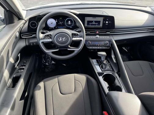 Serenity White 2025 Hyundai ELANTRA SEL