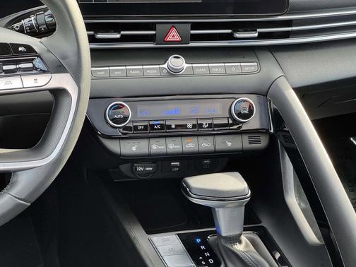 Serenity White 2025 Hyundai ELANTRA SEL