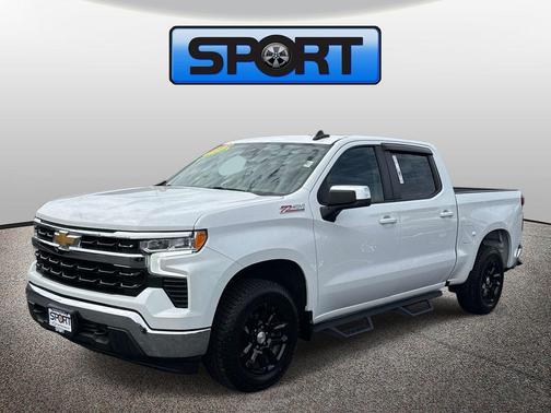 Summit White 2022 Chevrolet Silverado 1500 LT