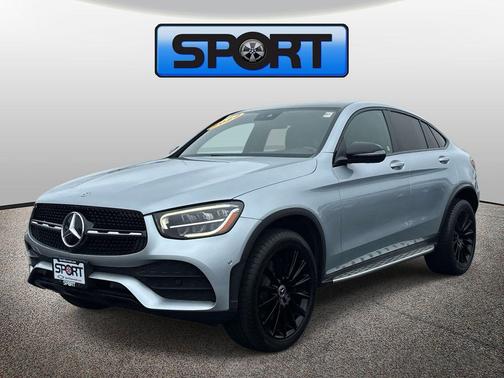 Cirrus Silver Metallic 2022 Mercedes-Benz GLC 300 4MATIC Coupe