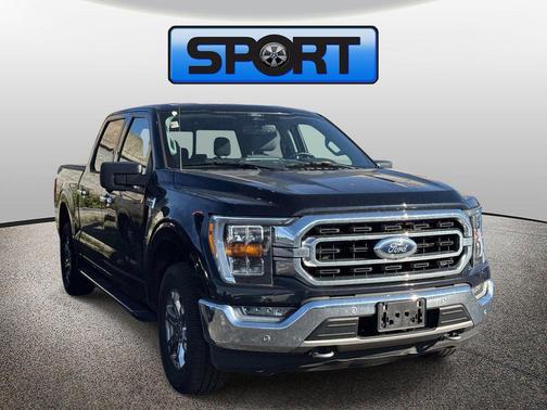 Antimatter Blue Metallic 2021 Ford F-150 XLT