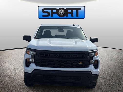 Summit White 2026 Chevrolet Silverado 1500 WT