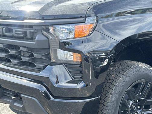 Black 2026 Chevrolet Silverado 1500 Custom Trail Boss