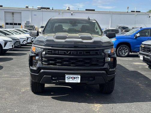 Black 2026 Chevrolet Silverado 1500 Custom Trail Boss