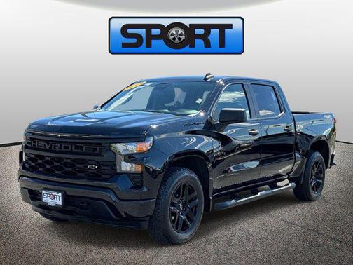 Black 2024 Chevrolet Silverado 1500 Custom