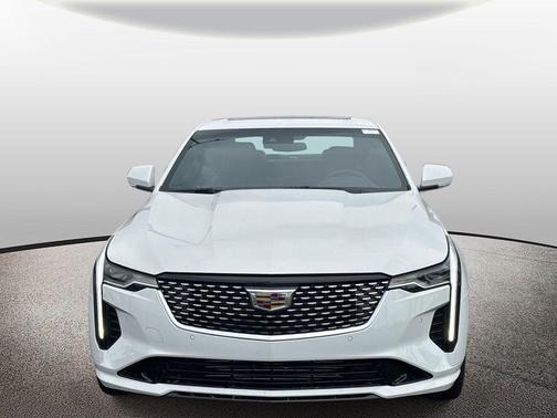 Summit White 2026 Cadillac CT4 Premium Luxury RWD