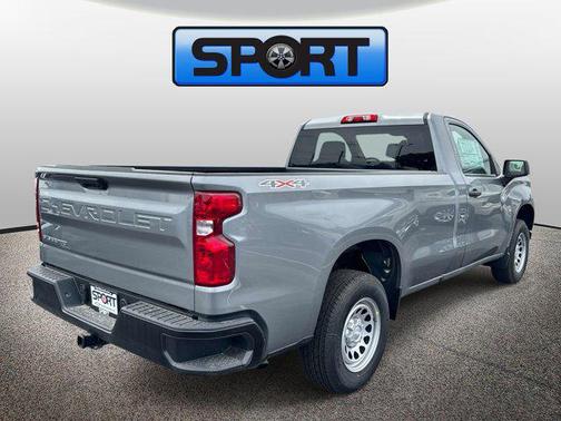 Sterling Gray Metallic 2026 Chevrolet Silverado 1500 WT