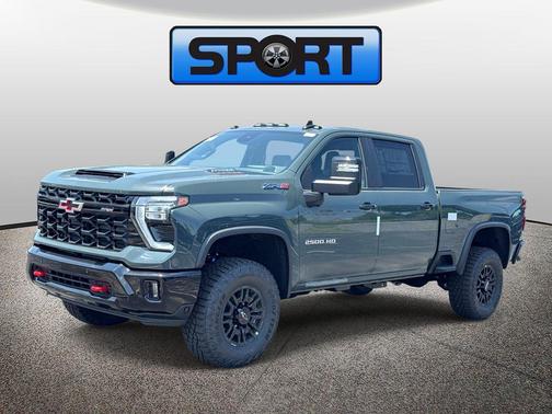Cypress Gray 2026 Chevrolet Silverado 2500 Crew Cab, Standard Bed, XR2, 4WD