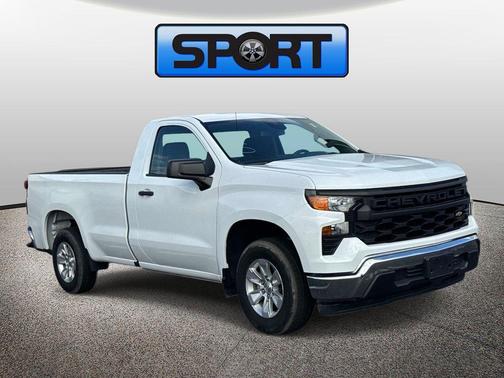 Summit White 2023 Chevrolet Silverado 1500 WT