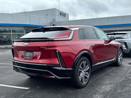Radiant Red Tintcoat 2026 Cadillac LYRIQ Premium Luxury