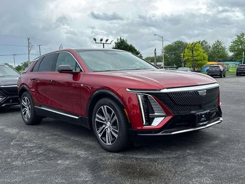 Radiant Red Tintcoat 2026 Cadillac LYRIQ Premium Luxury