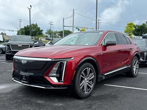 Radiant Red Tintcoat 2026 Cadillac LYRIQ Premium Luxury