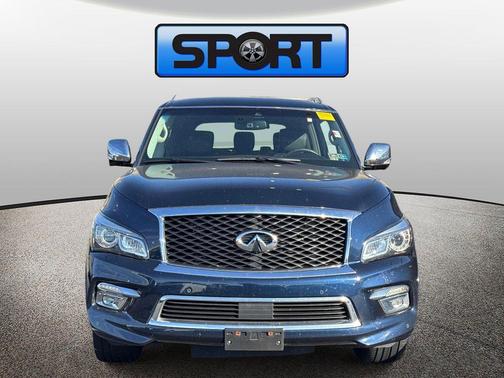 Hermosa Blue 2017 INFINITI QX80 Base