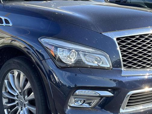 Hermosa Blue 2017 INFINITI QX80 Base