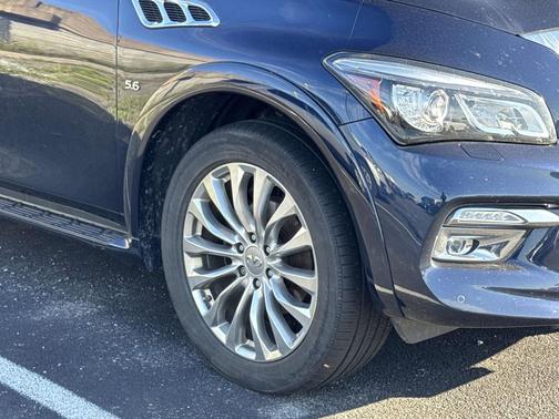 Hermosa Blue 2017 INFINITI QX80 Base