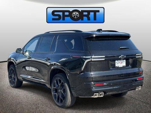 Mosaic Black Metallic 2026 Chevrolet Traverse RS