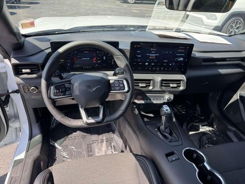 Oxford White 2025 Ford Mustang EcoBoost