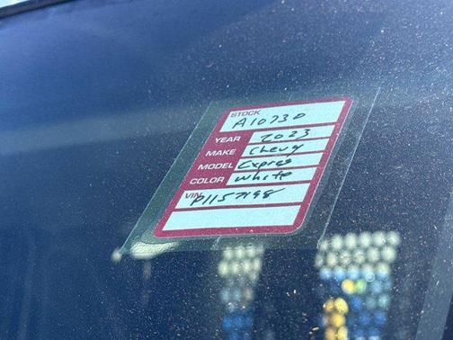 2023 Chevrolet Express 2500 RWD 2500 Regular Wheelbase WT