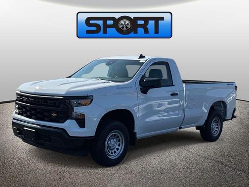 Summit White 2026 Chevrolet Silverado 1500 WT