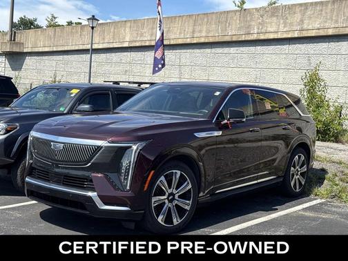Black Cherry 2025 Cadillac Escalade IQ Luxury 2