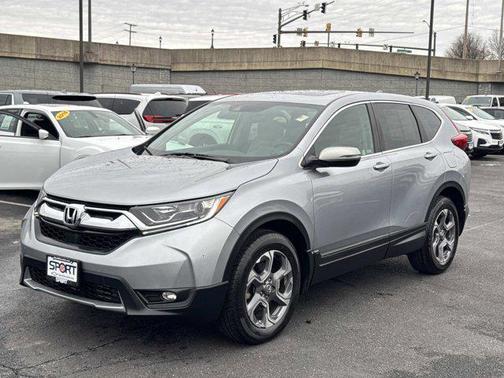 Lunar Silver Metallic 2019 Honda CR-V EX-L
