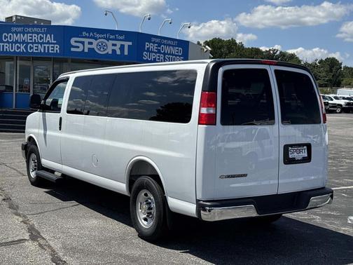 Summit White 2026 Chevrolet Express 3500 3500 Extended Wheelbase, LS, RWD