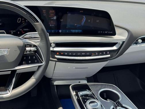 Satin Steel Metallic 2023 Cadillac LYRIQ Luxury