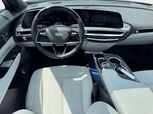 Satin Steel Metallic 2023 Cadillac LYRIQ Luxury