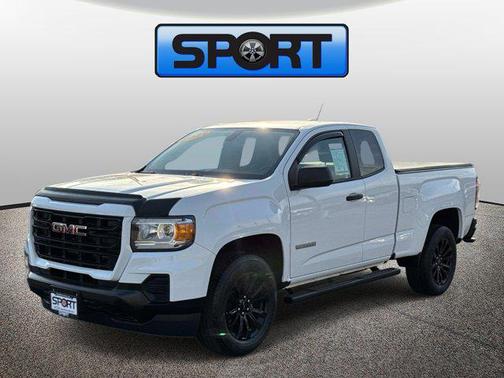 Summit White 2021 GMC Canyon Elevation Standard