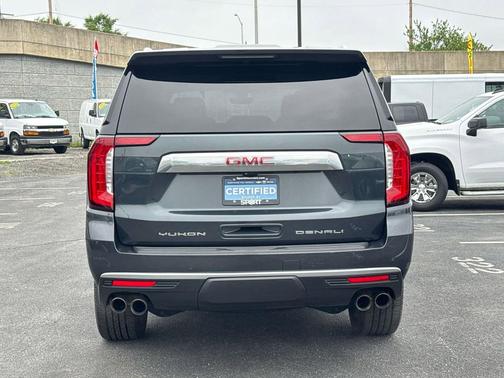 Hunter Metallic 2022 GMC Yukon Denali