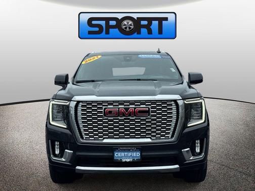 Hunter Metallic 2022 GMC Yukon Denali
